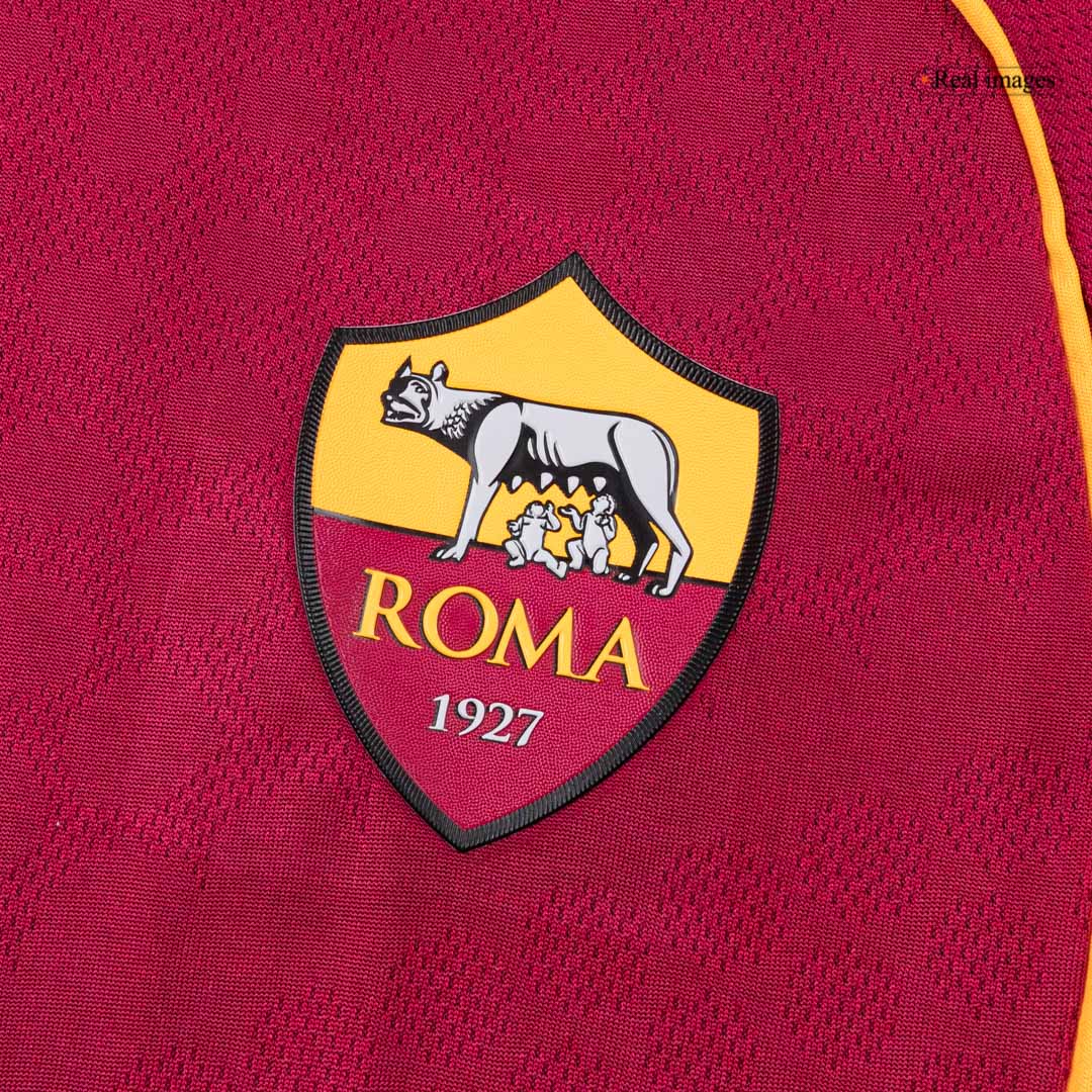 2025/26 Roma Soccer Jersey Home Custom Football Shirt Player Version