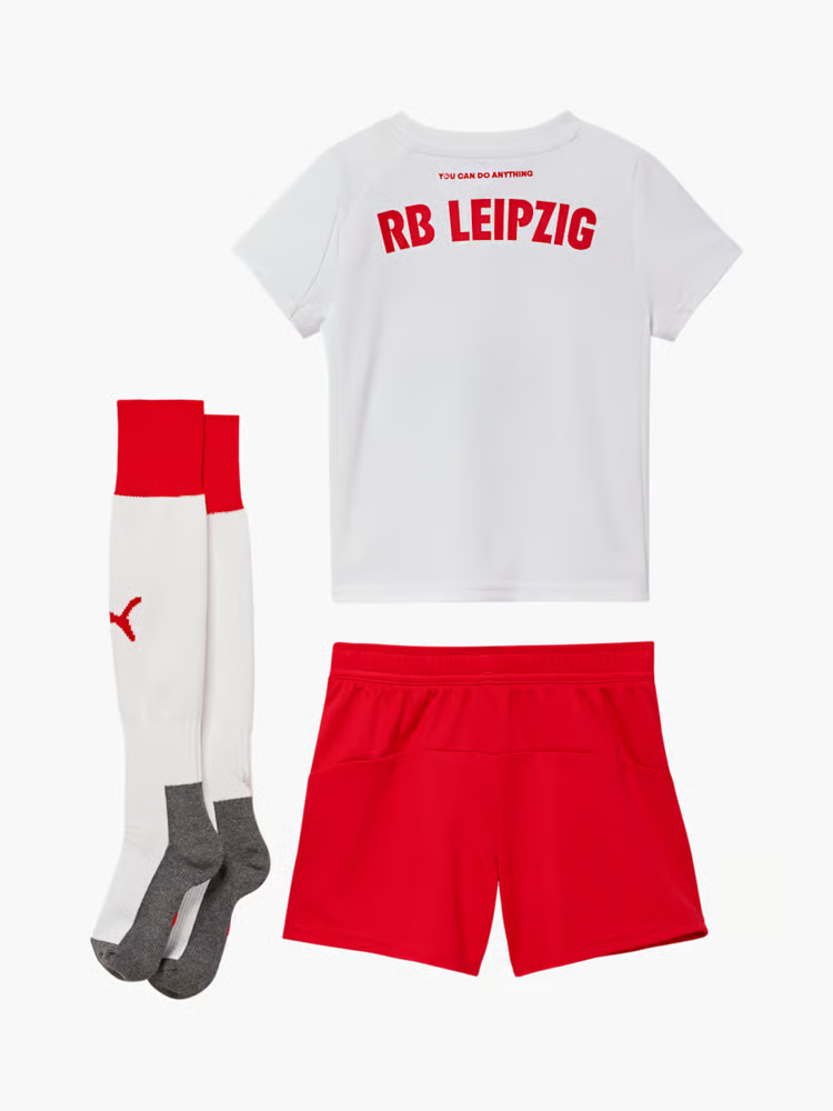2025/26 RB Leipzig Kids Home Full Soccer Kits Football Shirt