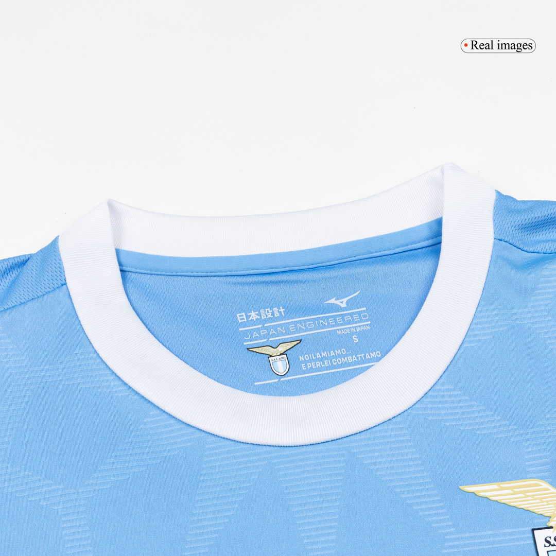 2025/26 Lazio Soccer Jersey Home Custom Football Shirt Fan Version