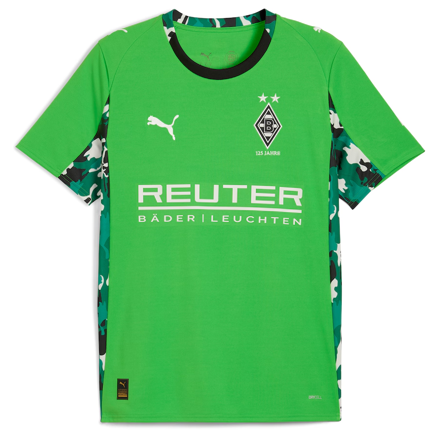 2025/26 Borussia Mönchengladbach Soccer Jersey Away Custom Football Shirt Fan Version