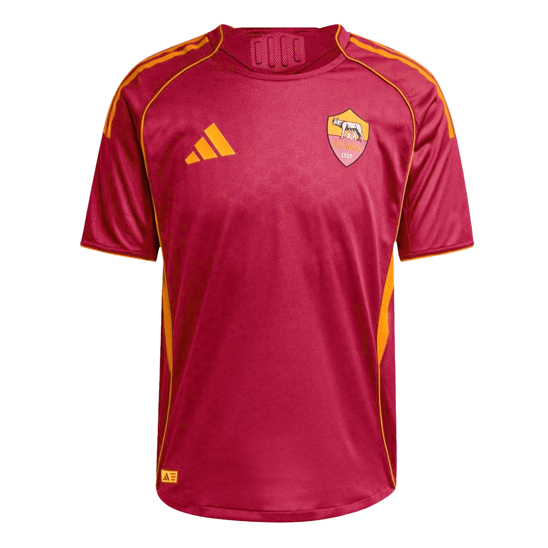 2025/26 Roma Soccer Jersey Home Custom Football Shirt Player Version
