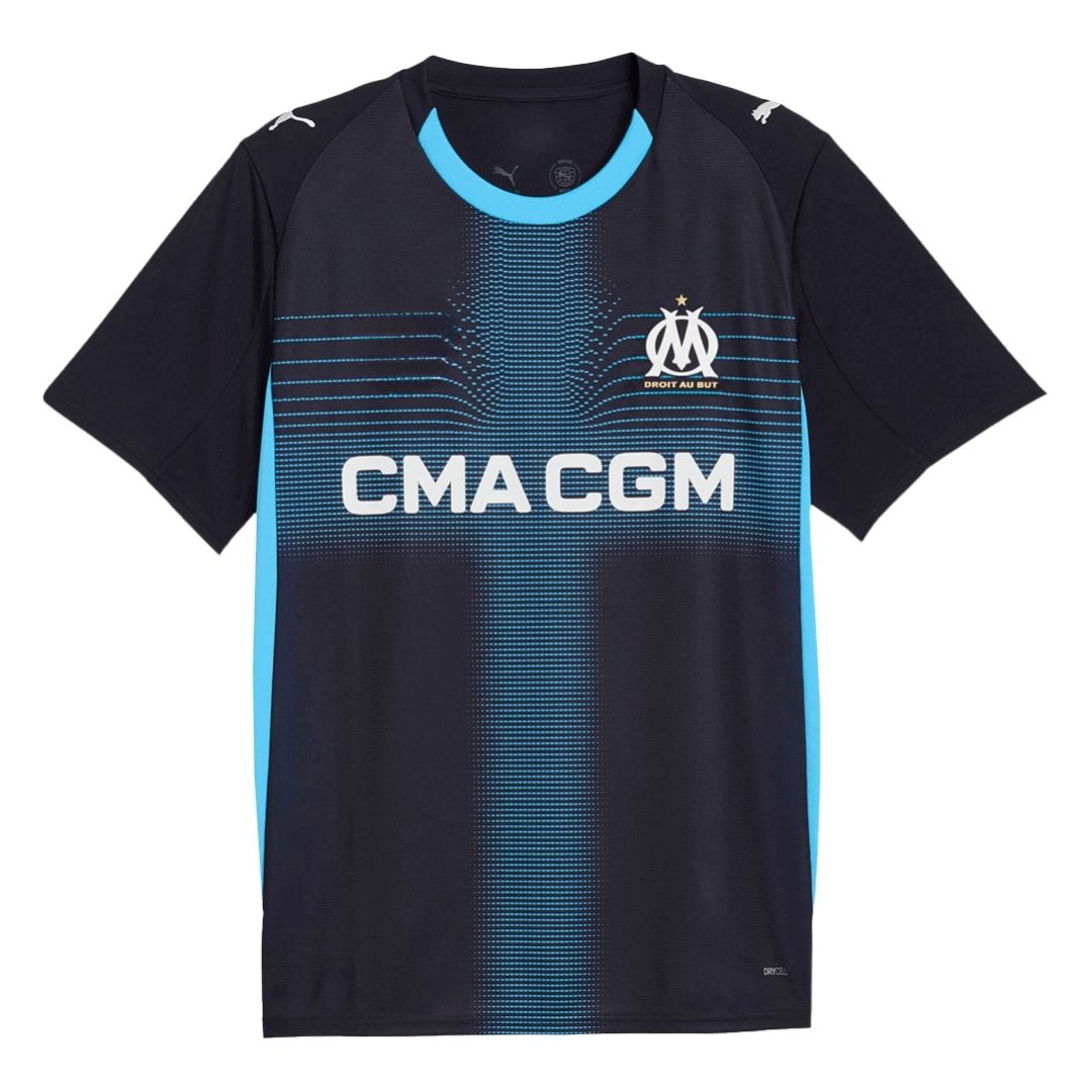 2025/26 Marseille Soccer Jersey Away Custom Football Shirt Fan Version