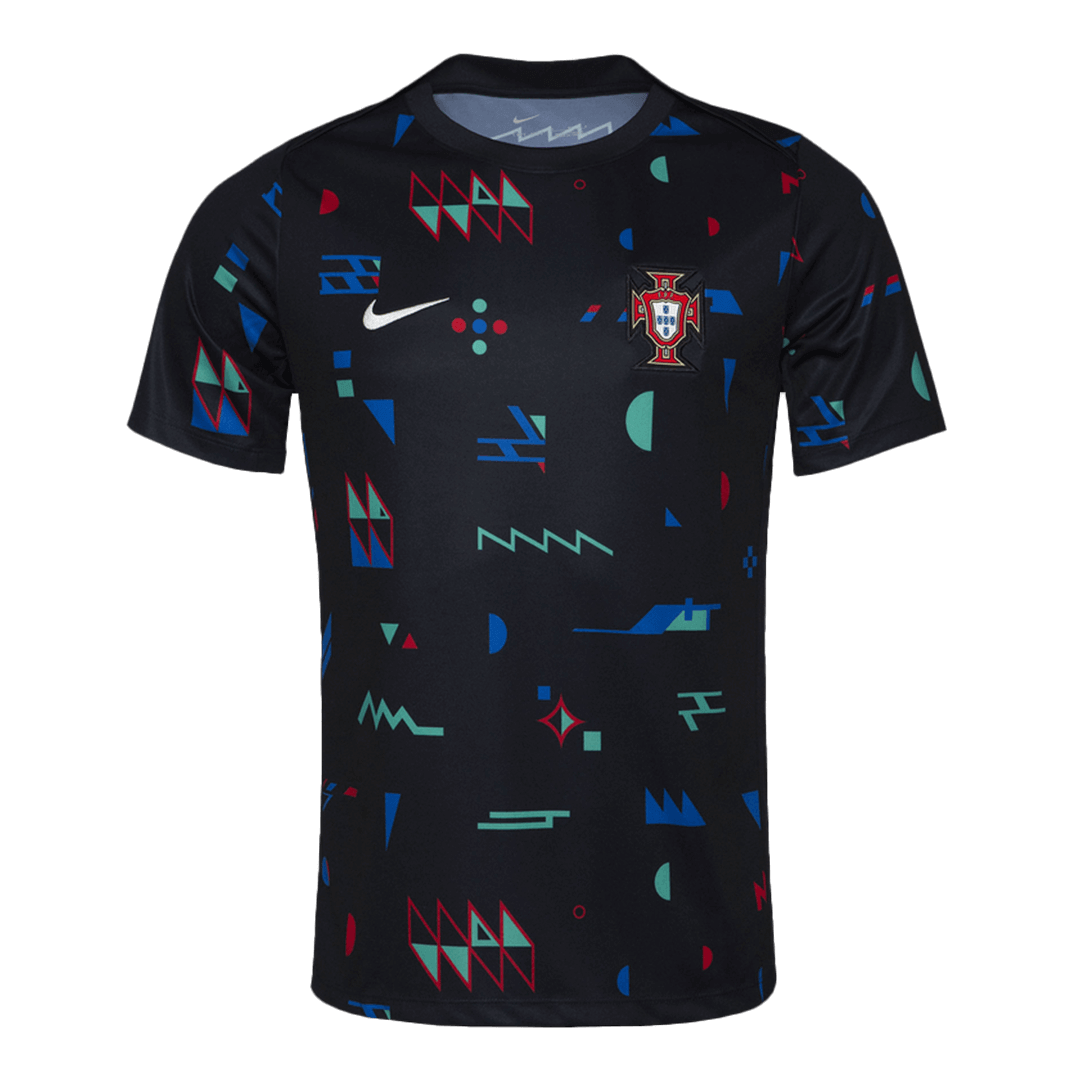 2024 Portugal Soccer Jersey Pre-Match Football Shirt Fan version
