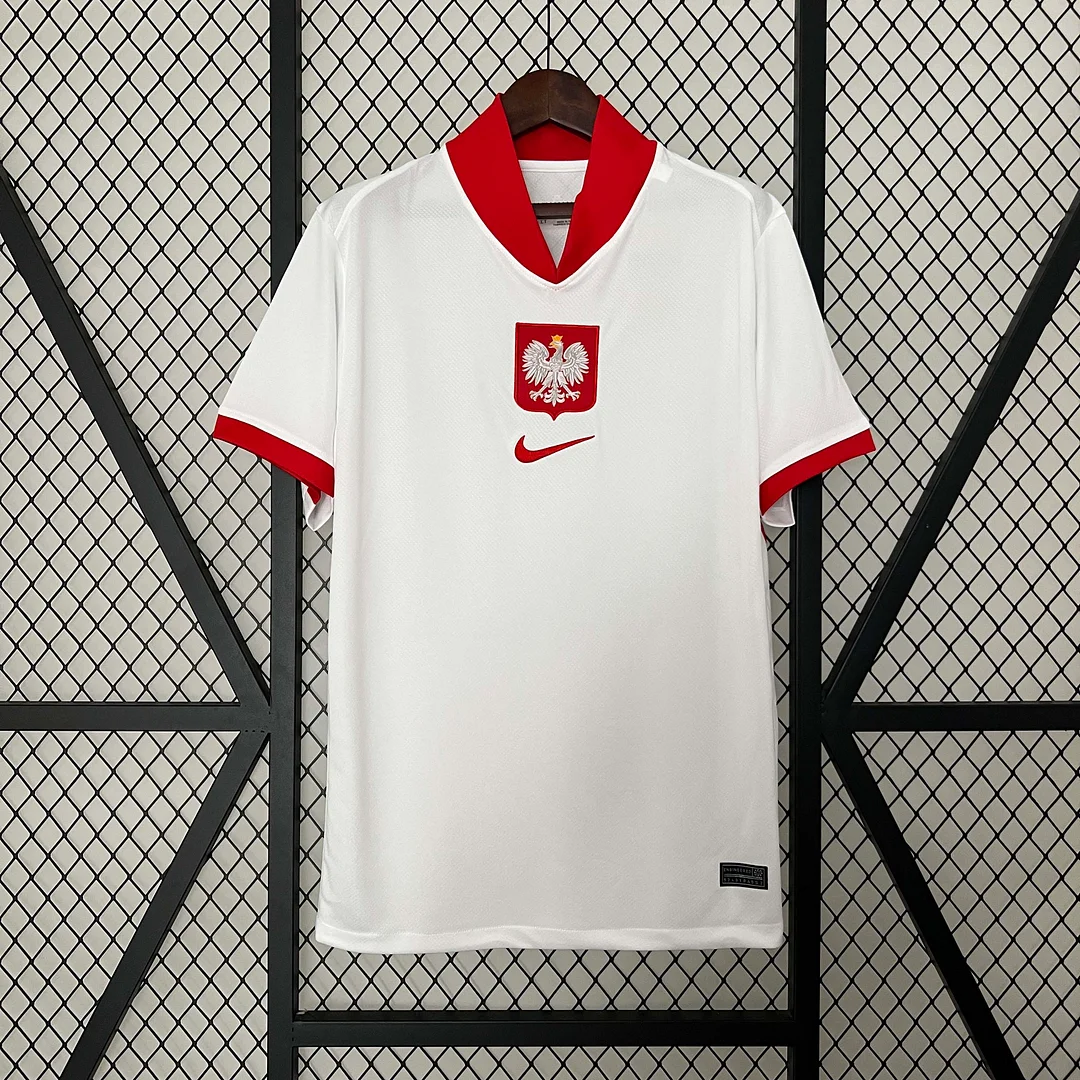 2024 Poland Soccer Jersey Home Football Shirt Fan version