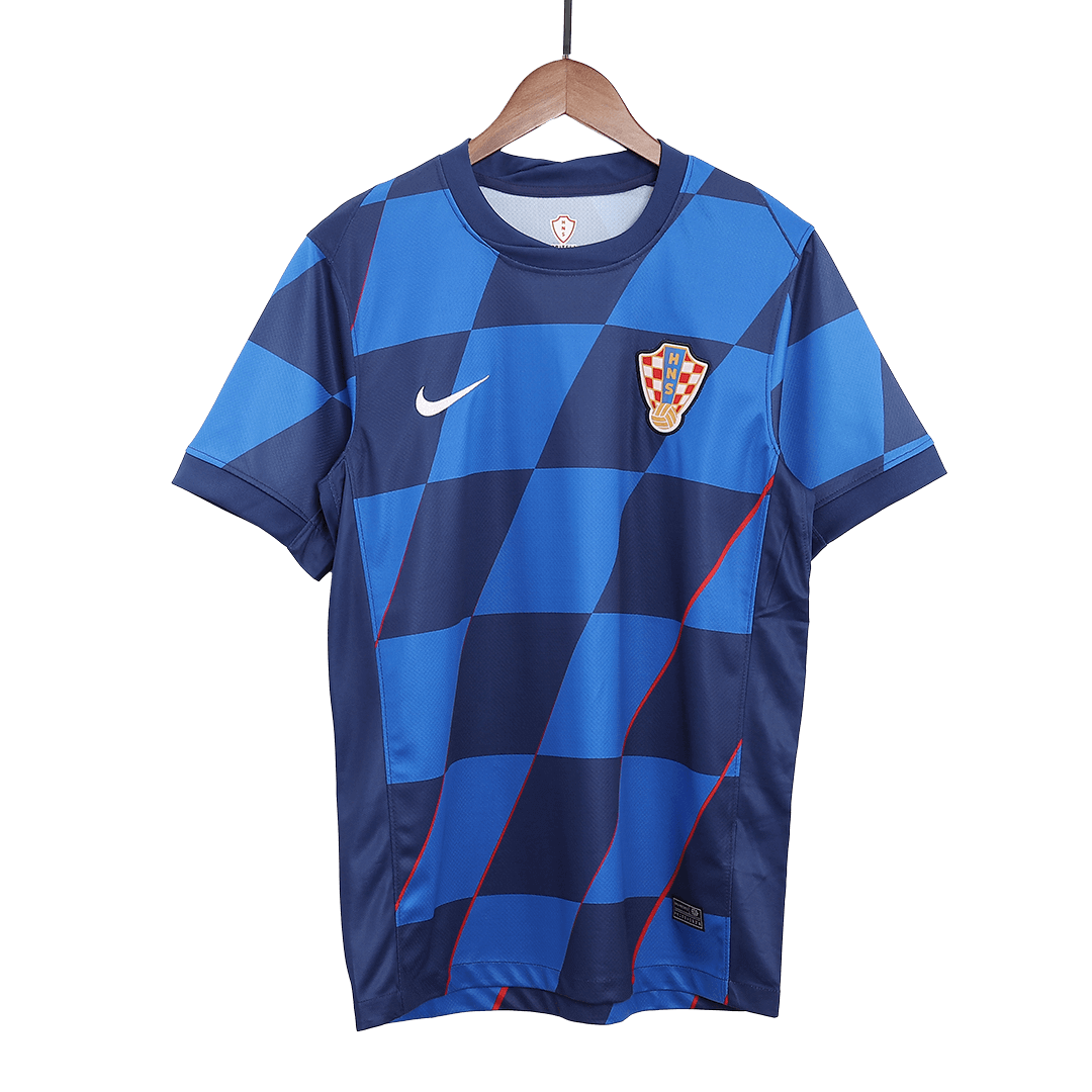 2024 Croatia Soccer Jersey Away Football Shirt Fan version