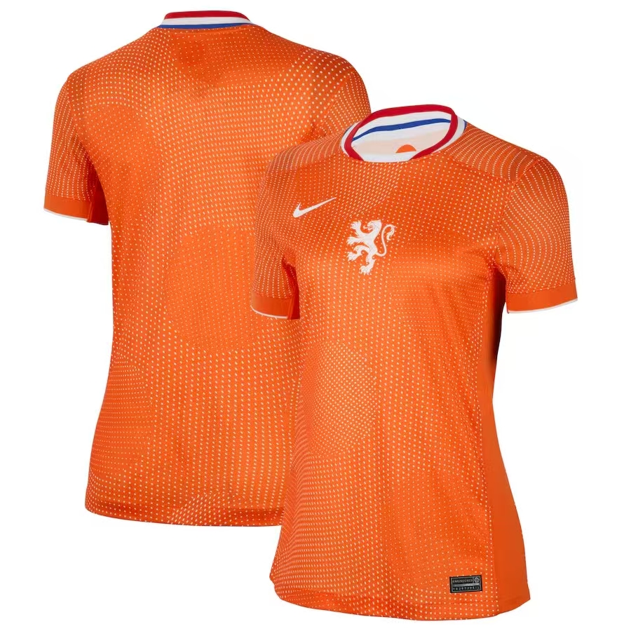 2025/26 Netherlands Soccer Jersey Women Home Football Shirt Fan version