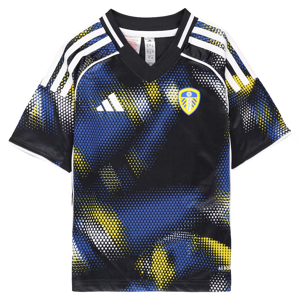 2025/26 Leeds United Kids & Adults Third Away Full Soccer Kits Football Shirt