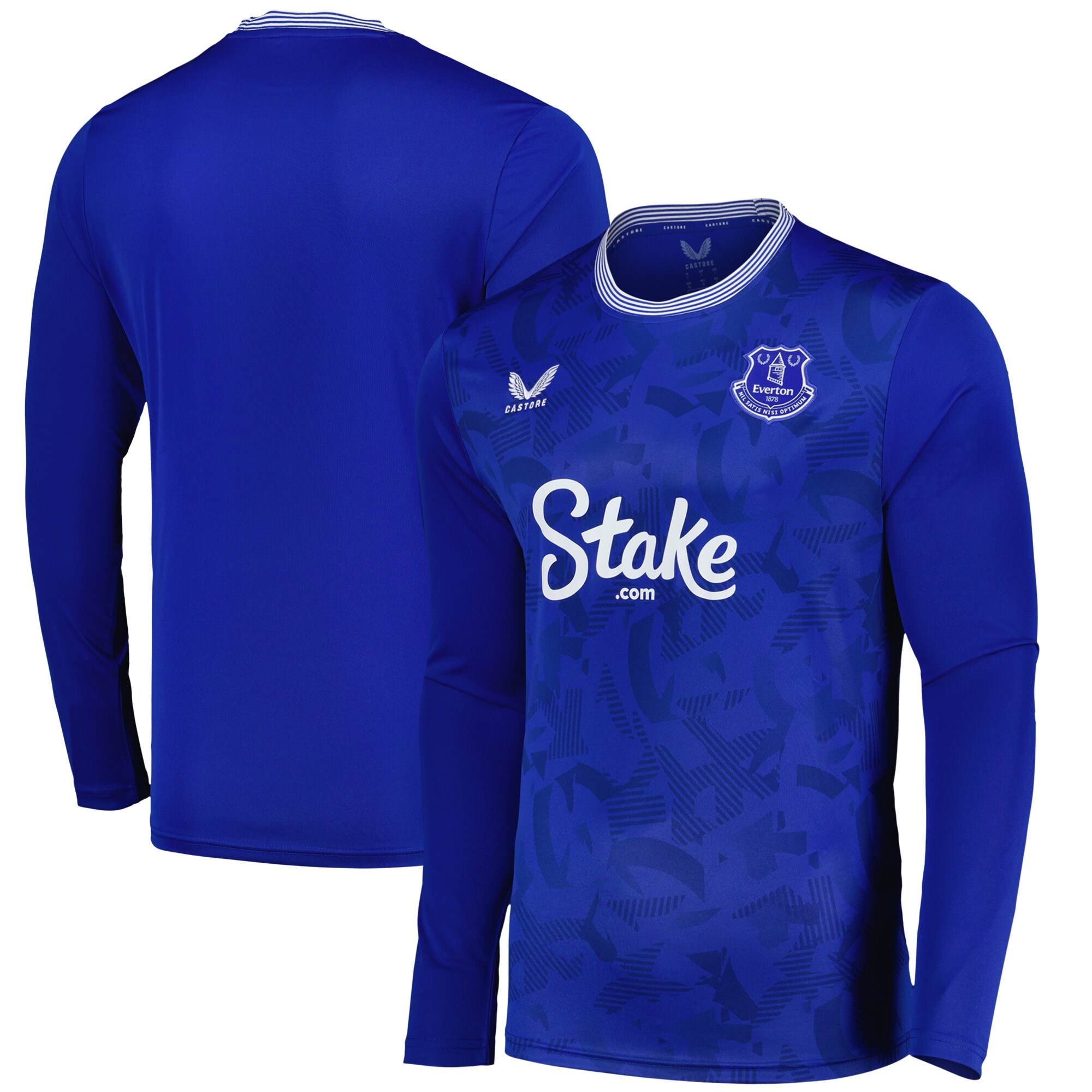 2025/26 Everton Long Sleeves Jersey Home Custom Football Shirt