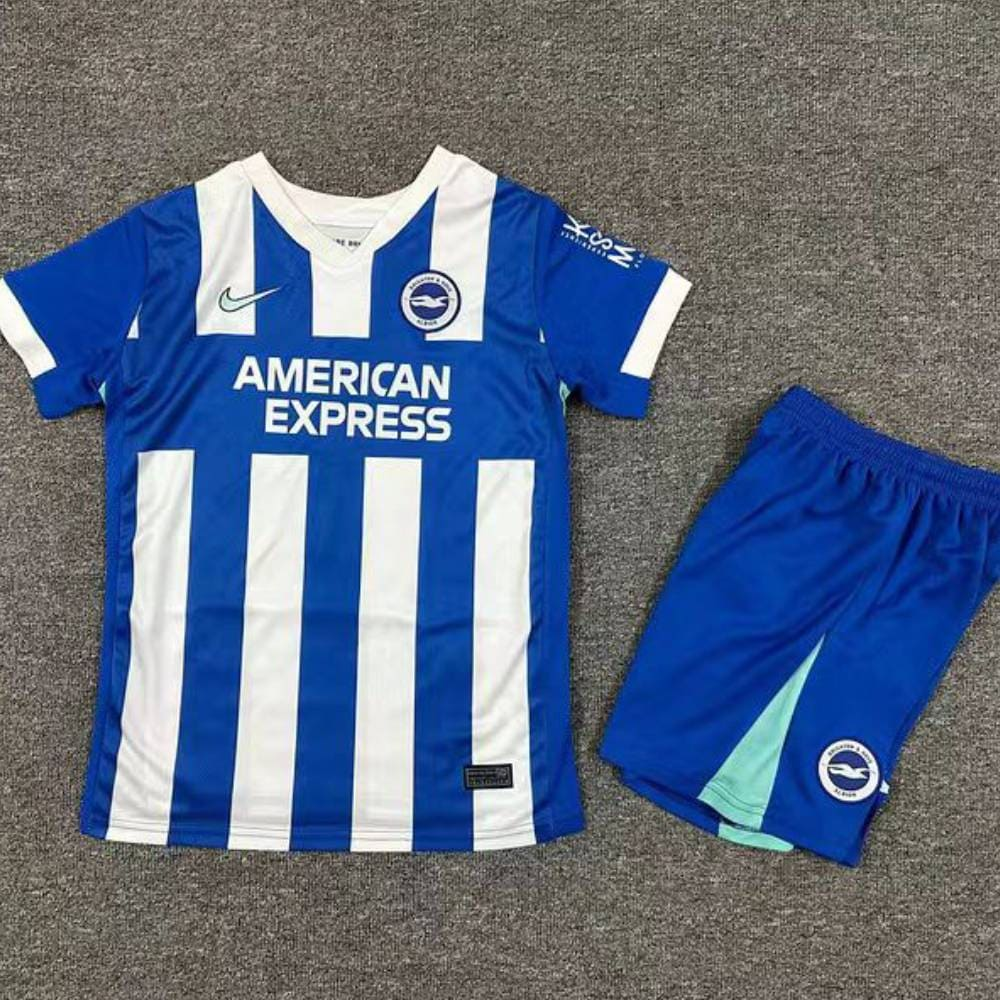 2025/26 Brighton Kids & Adults Home Full Soccer Kits Football Shirt