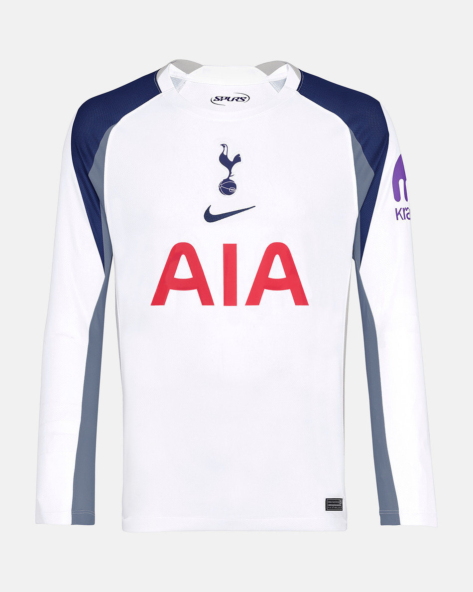 2025/26 Tottenham Hotspur Long Sleeves Jersey Home Custom Football Shirt