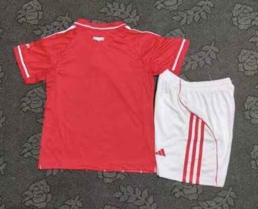 2025/26 Nottingham Forest Kids & Adults Home Full Soccer Kits Football Shirt