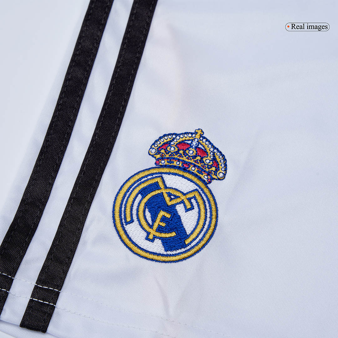 2025/26 Real Madrid Kids & Adults Home Full Soccer Kits Football Shirt