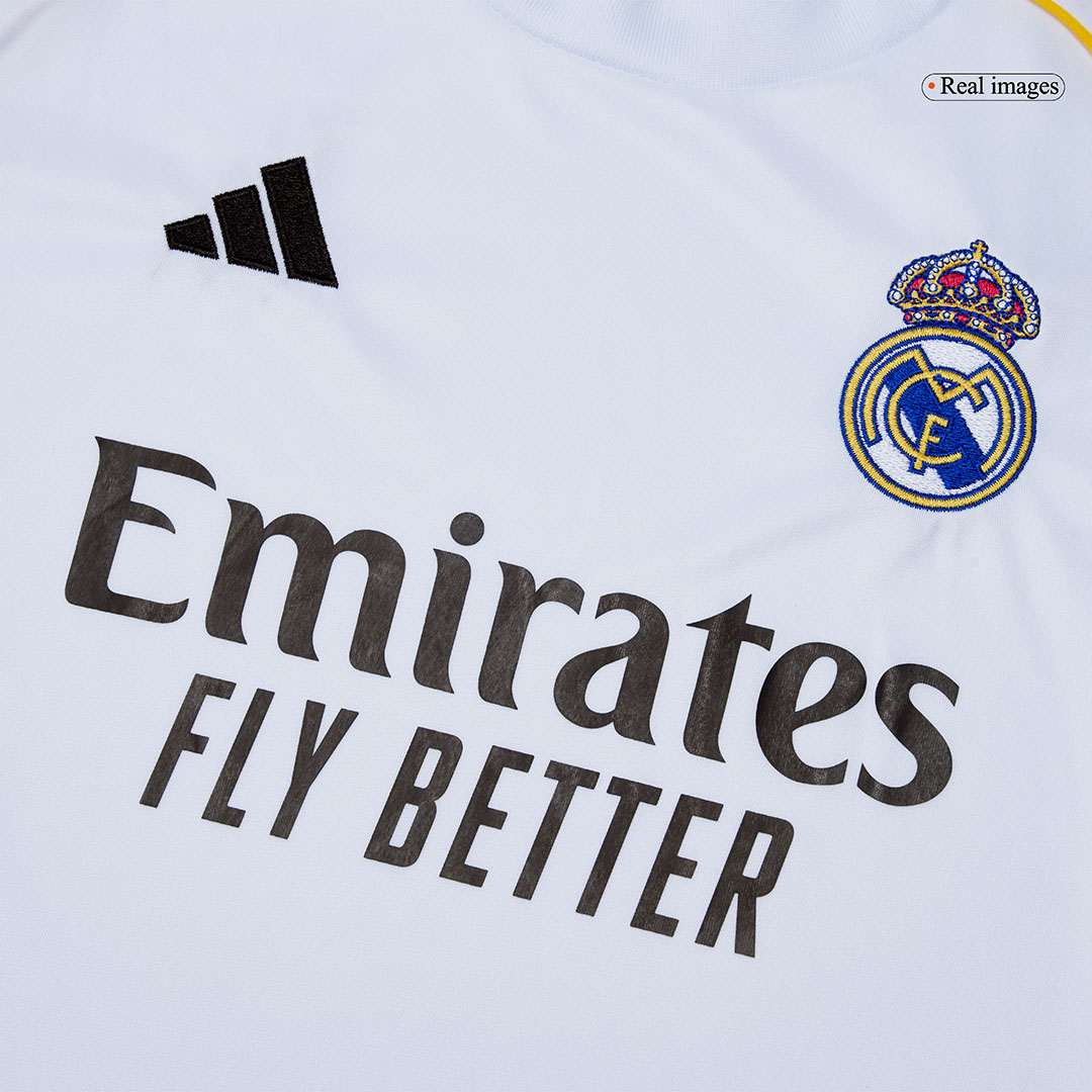 2025/26 Real Madrid Kids & Adults Home Full Soccer Kits Football Shirt