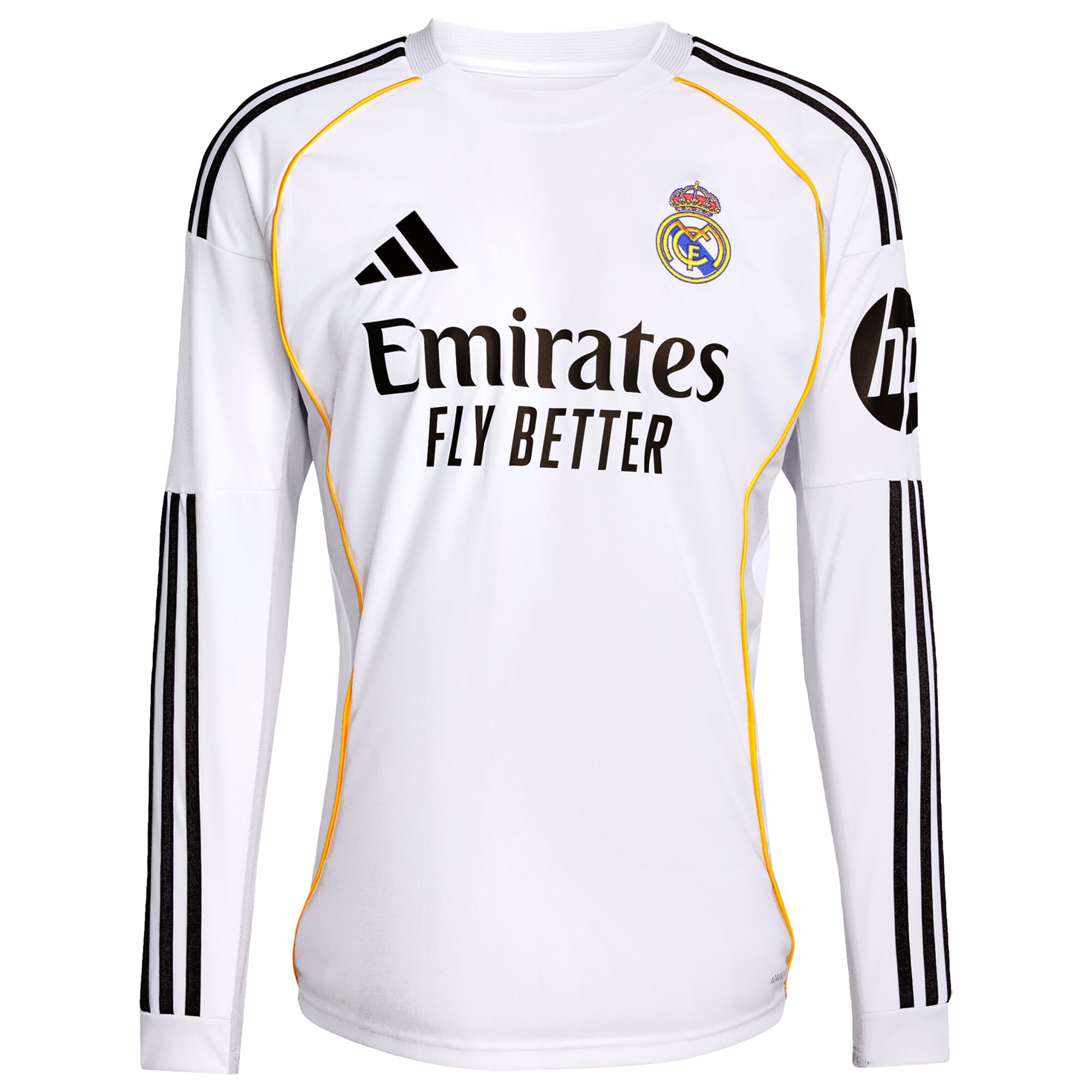 Bellingham #5 2025/26 Real Madrid Long Sleeves Soccer Jersey Home Custom Football Shirt