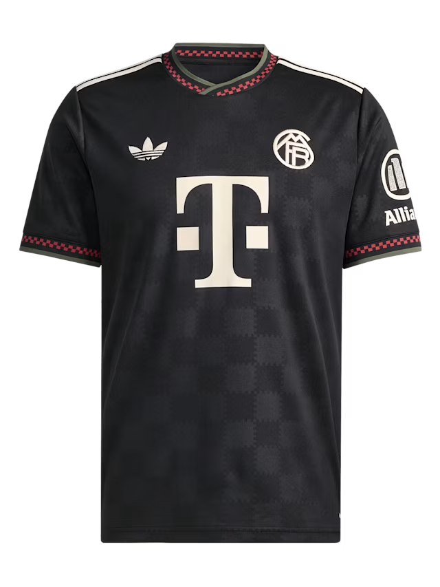 Musiala #10 2025/26 Bayern Munich Soccer Jersey Third Away Custom Football Shirt Fan Version