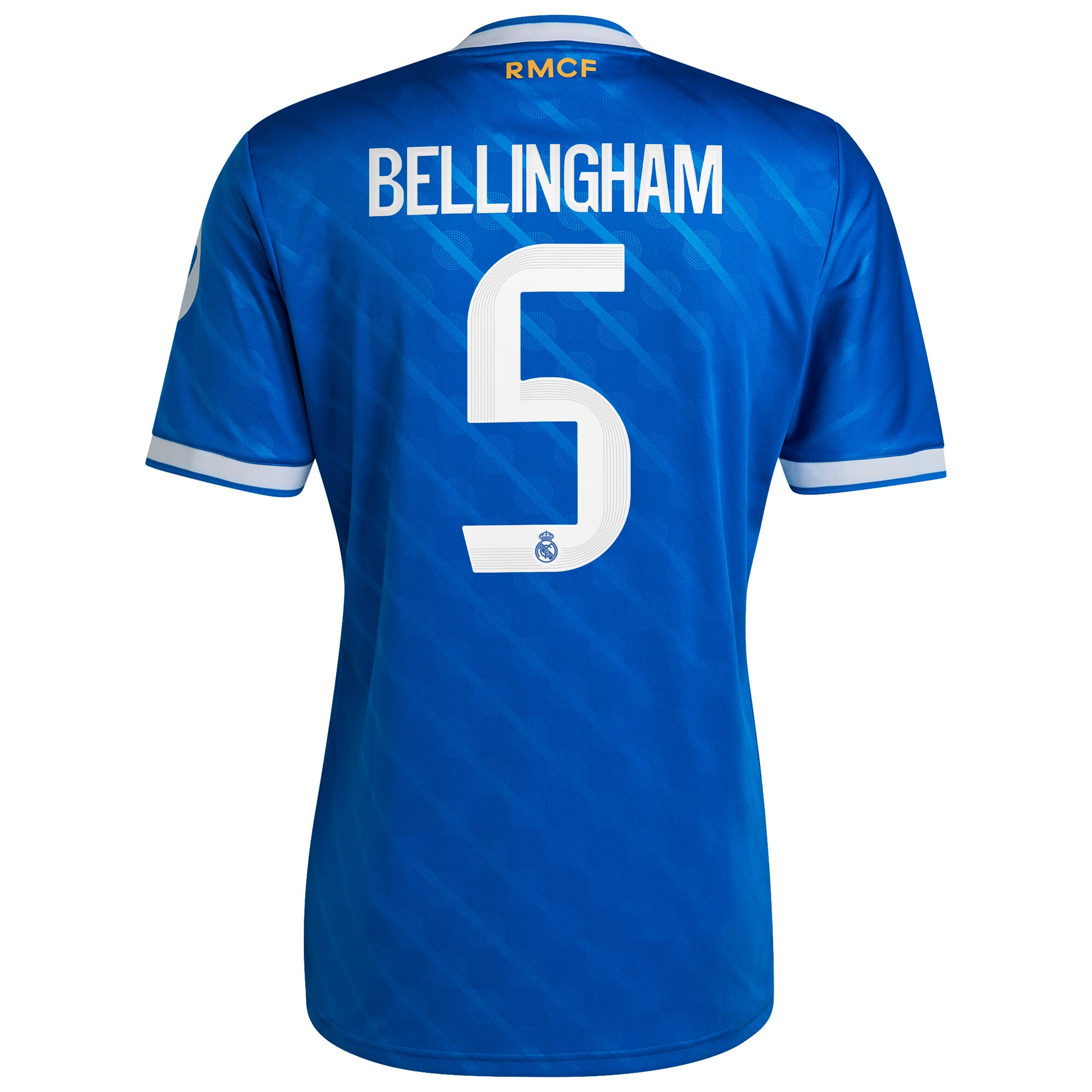 Bellingham #5 2025/26 Real Madrid Soccer Jersey Third Away Custom Football Shirt Fan Version