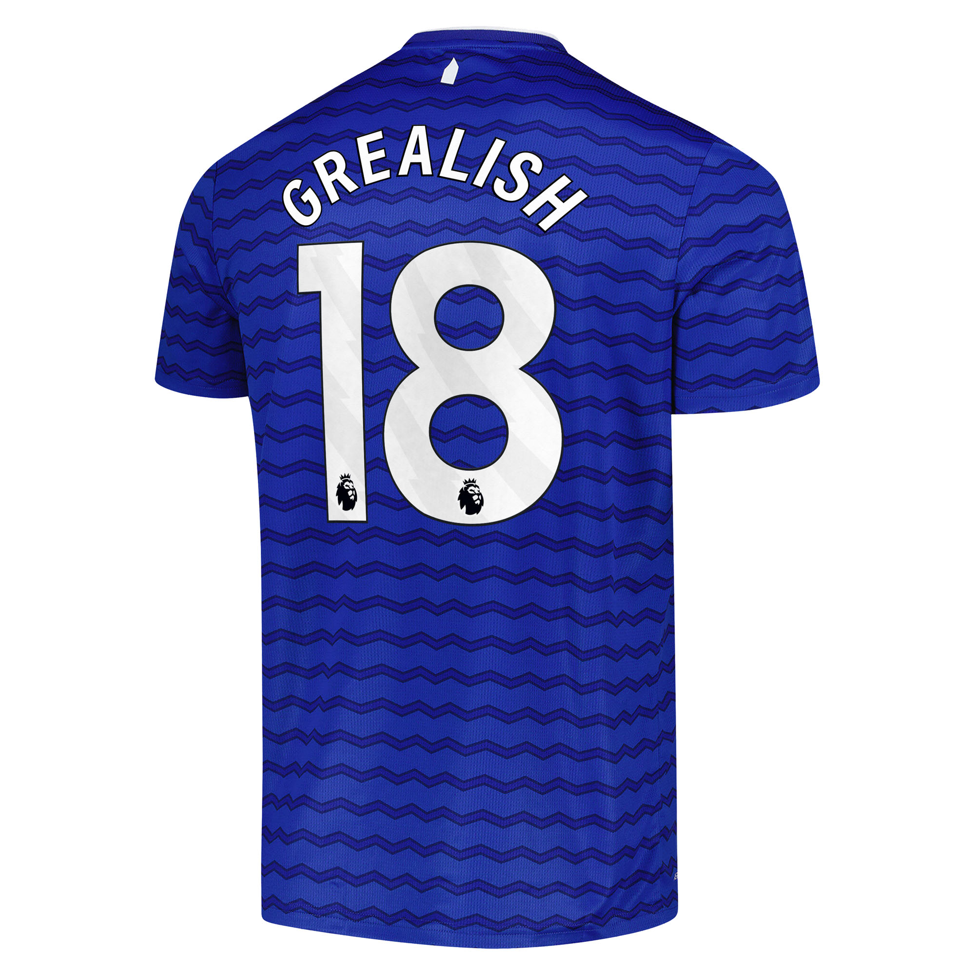 GREALISH #18 2025/26 Everton Soccer Jersey Home Custom Football Shirt Fan Version