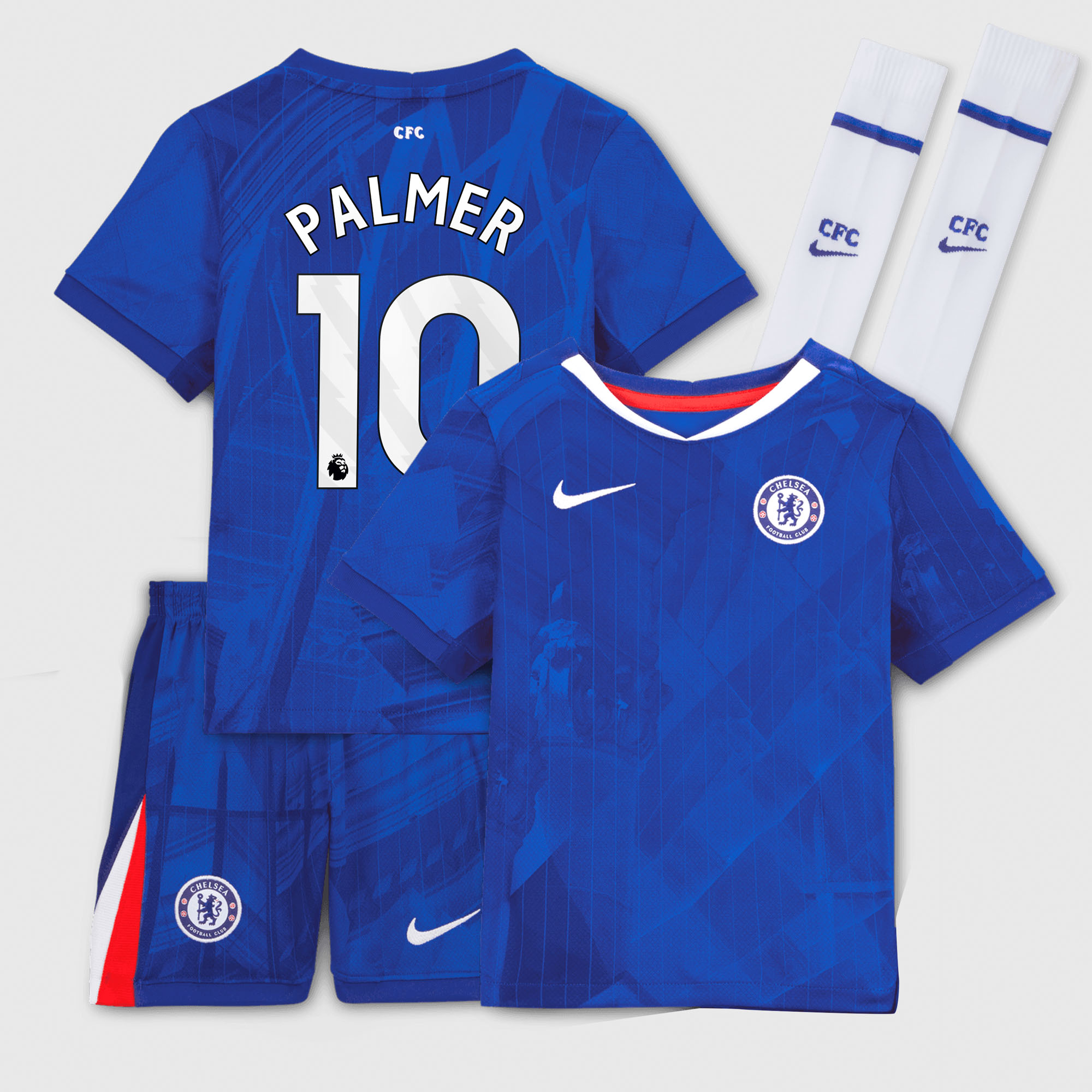 PALMER #10 2025/26 Chelsea Home Kids Kits Full Soccer Football Shirt