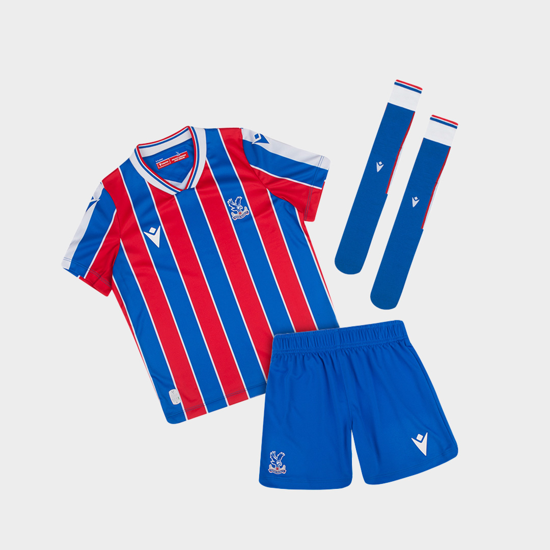 2025/26 Crystal Palace Kids & Adults Home Full Soccer Kits Football Shirt