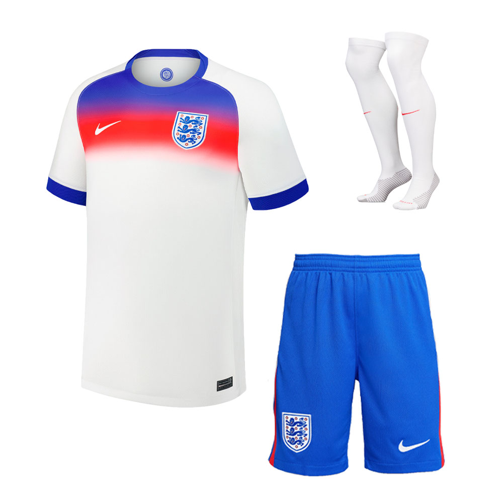 2025 England Kids & Adults Home Full Soccer Kits Football Shirt