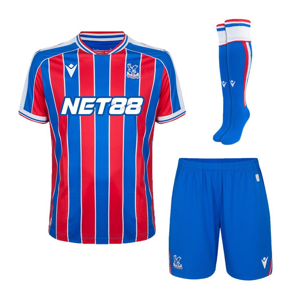 2025/26 Crystal Palace Kids & Adults Home Full Soccer Kits Football Shirt
