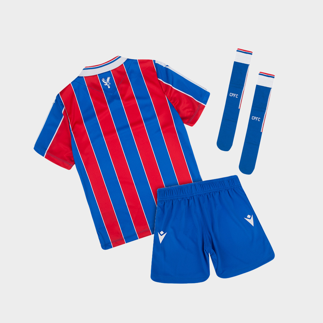 2025/26 Crystal Palace Kids & Adults Home Full Soccer Kits Football Shirt