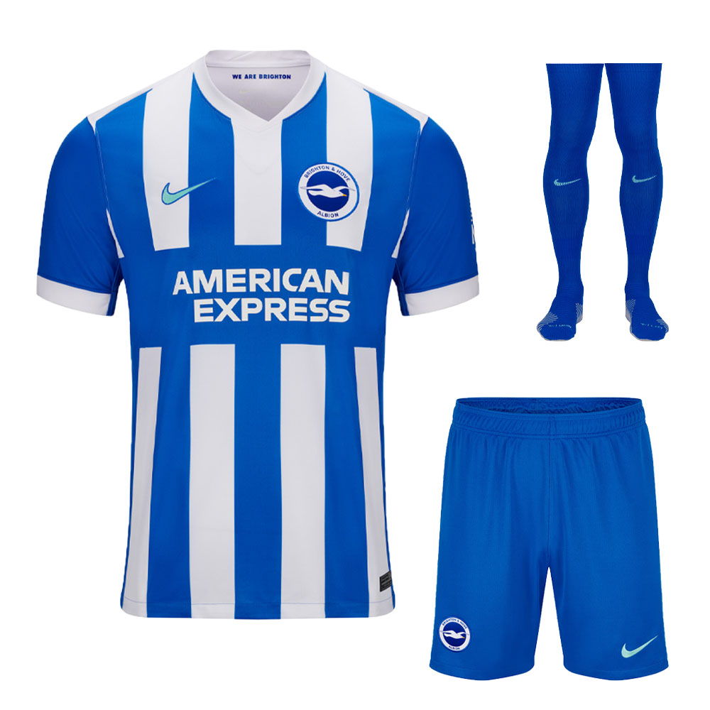 2025/26 Brighton Kids & Adults Home Full Soccer Kits Football Shirt