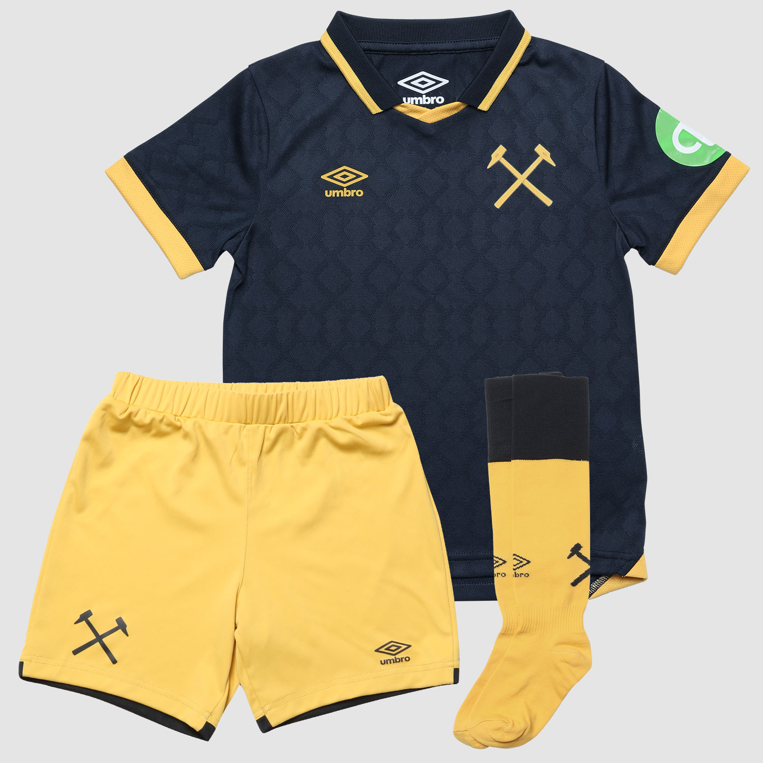 2025/26 West Ham United Kids & Adults Third Away Full Soccer Kits Football Shirt