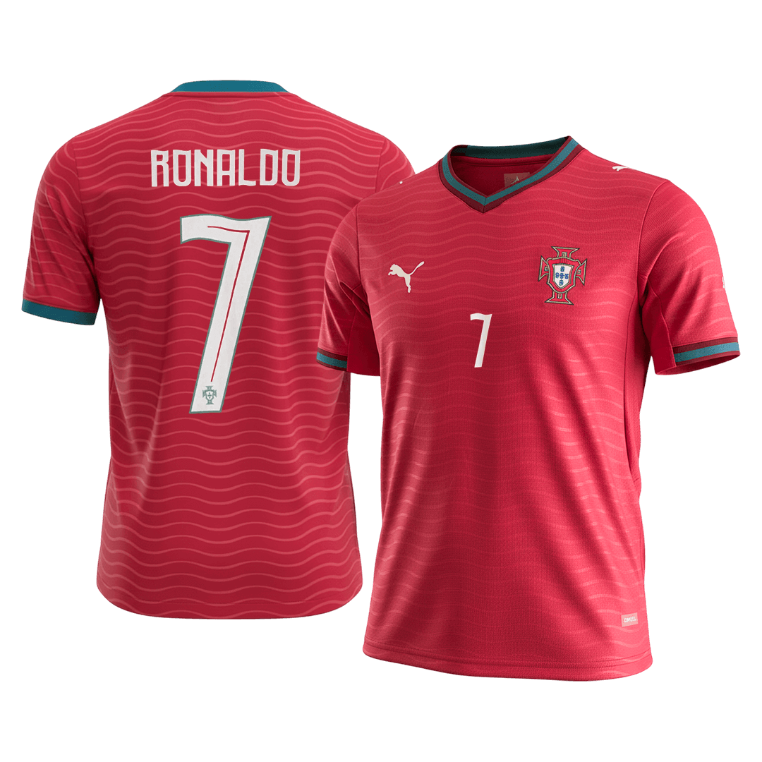 RONALDO #7 Portugal Soccer Jersey Home Custom Shirt World Cup 2026